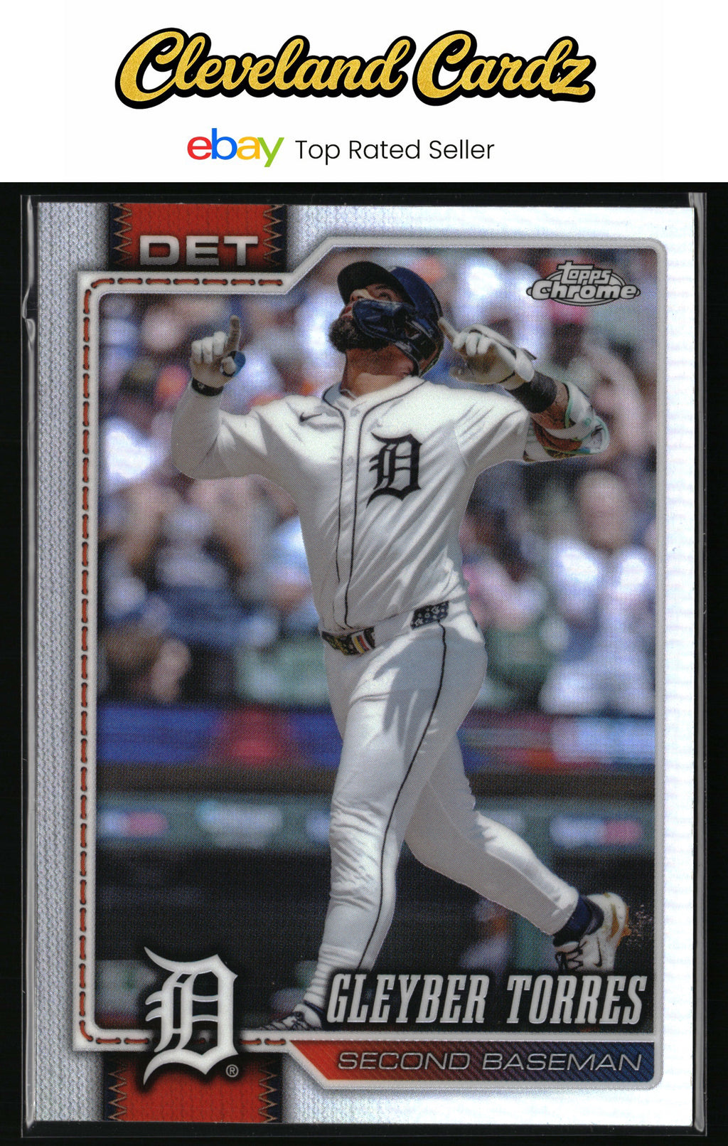 2026 Topps Chrome #35 Gleyber Torres Refractors