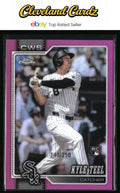 2026 Topps Chrome #63 Kyle Teel Pink Refractors #/250