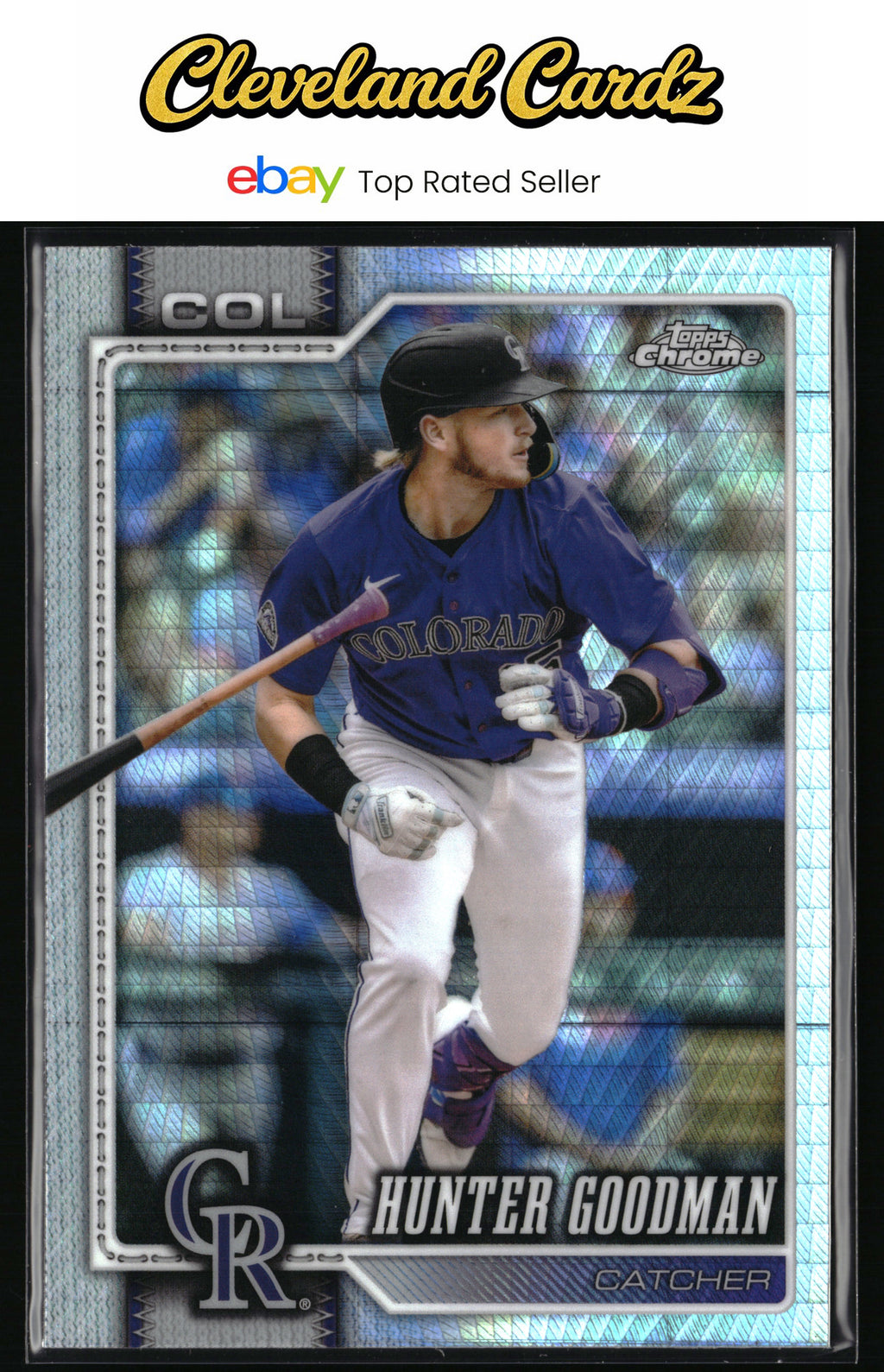 2026 Topps Chrome #207 Hunter Goodman Prism Refractors