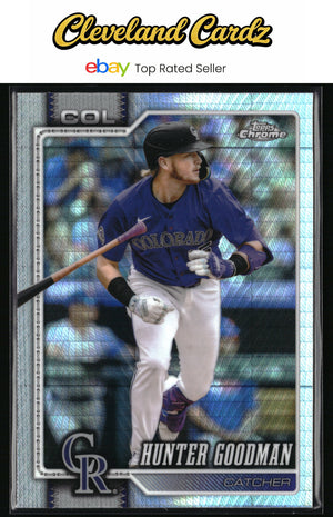 2026 Topps Chrome #207 Hunter Goodman Prism Refractors