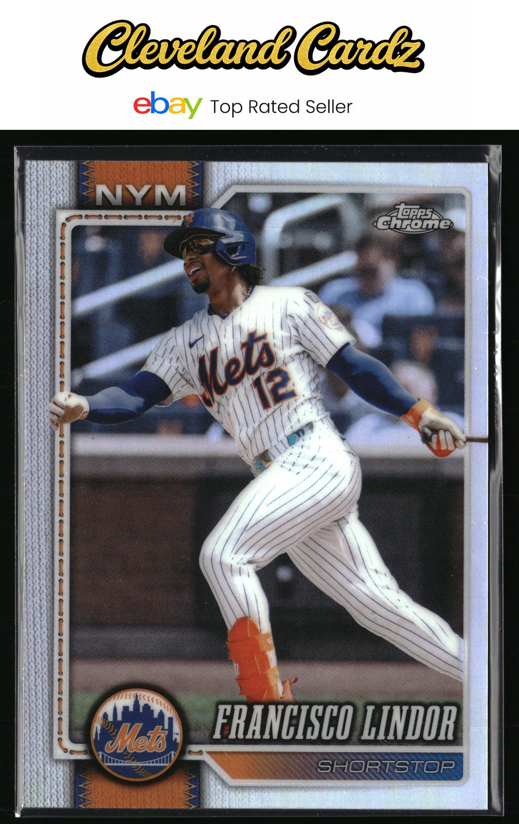 2026 Topps Chrome #299 Francisco Lindor Refractors