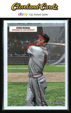 2025 Topps Chrome Platinum #55DH-6 Stan Musial/Albert Pujols Doubleheaders