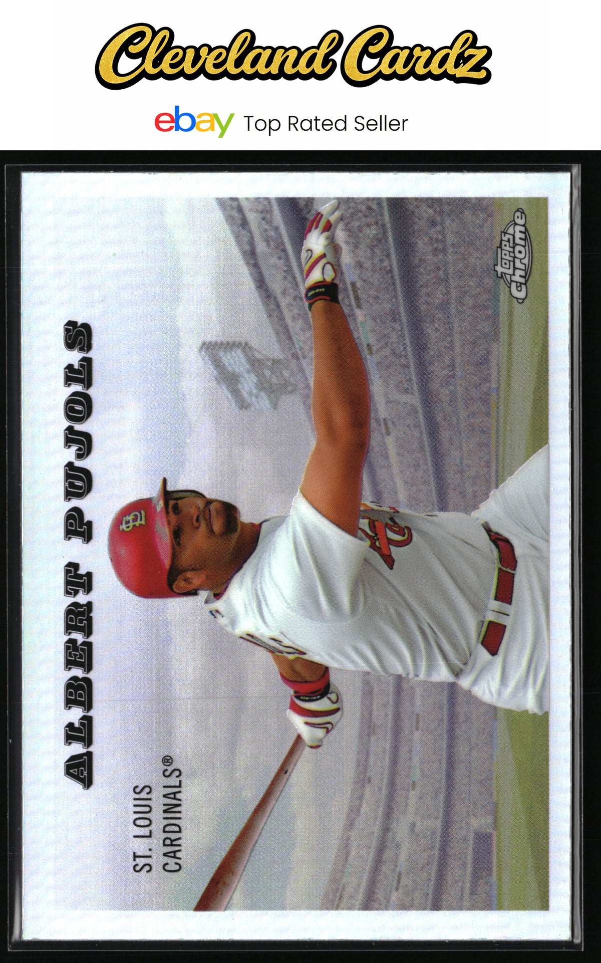 2025 Topps Chrome Platinum #55RS-4 Albert Pujols 1955 Topps Rails and Sails