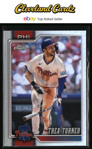 2026 Topps Chrome #5 Trea Turner Refractors