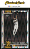 2026 Topps Chrome #137 Jackson Merrill Raywave Refractors
