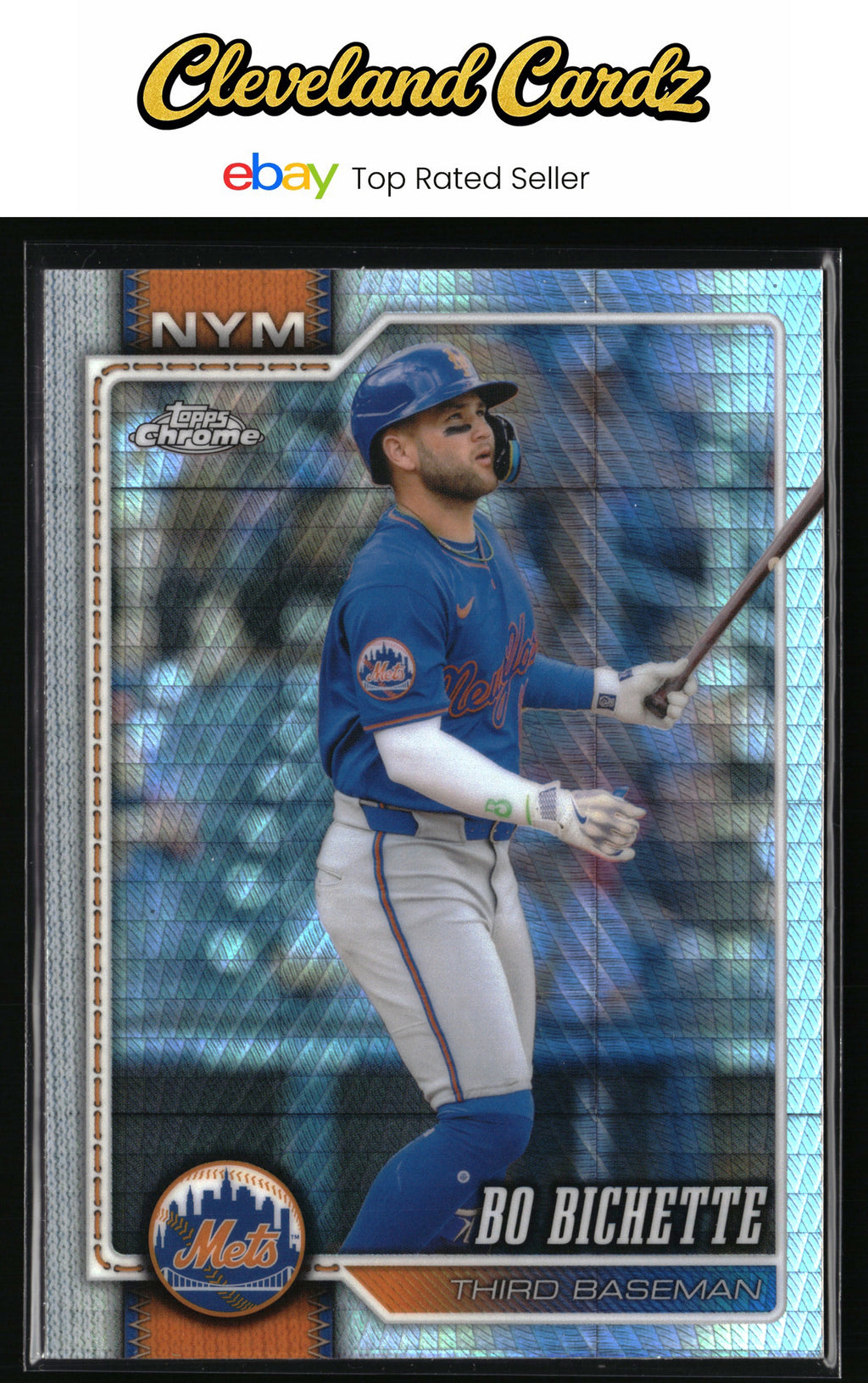 2026 Topps Chrome #109 Bo Bichette Prism Refractors