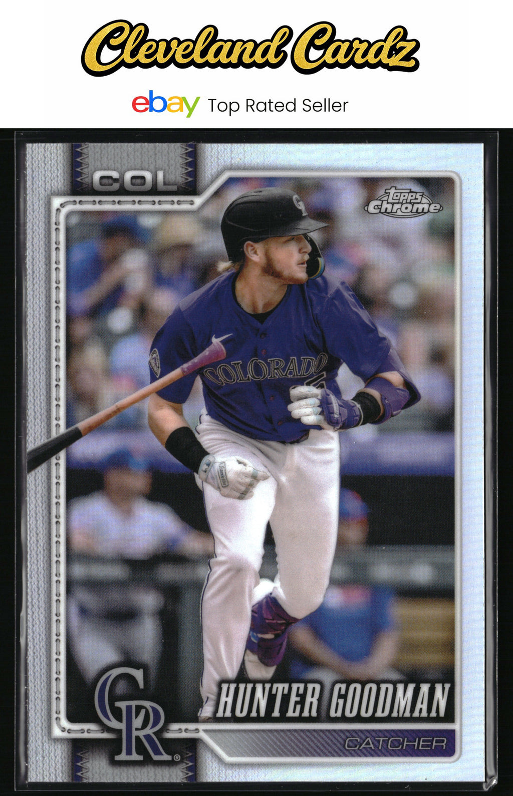 2026 Topps Chrome #207 Hunter Goodman Refractors