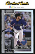 2026 Topps Chrome #207 Hunter Goodman Refractors
