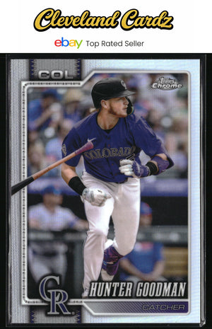 2026 Topps Chrome #207 Hunter Goodman Refractors