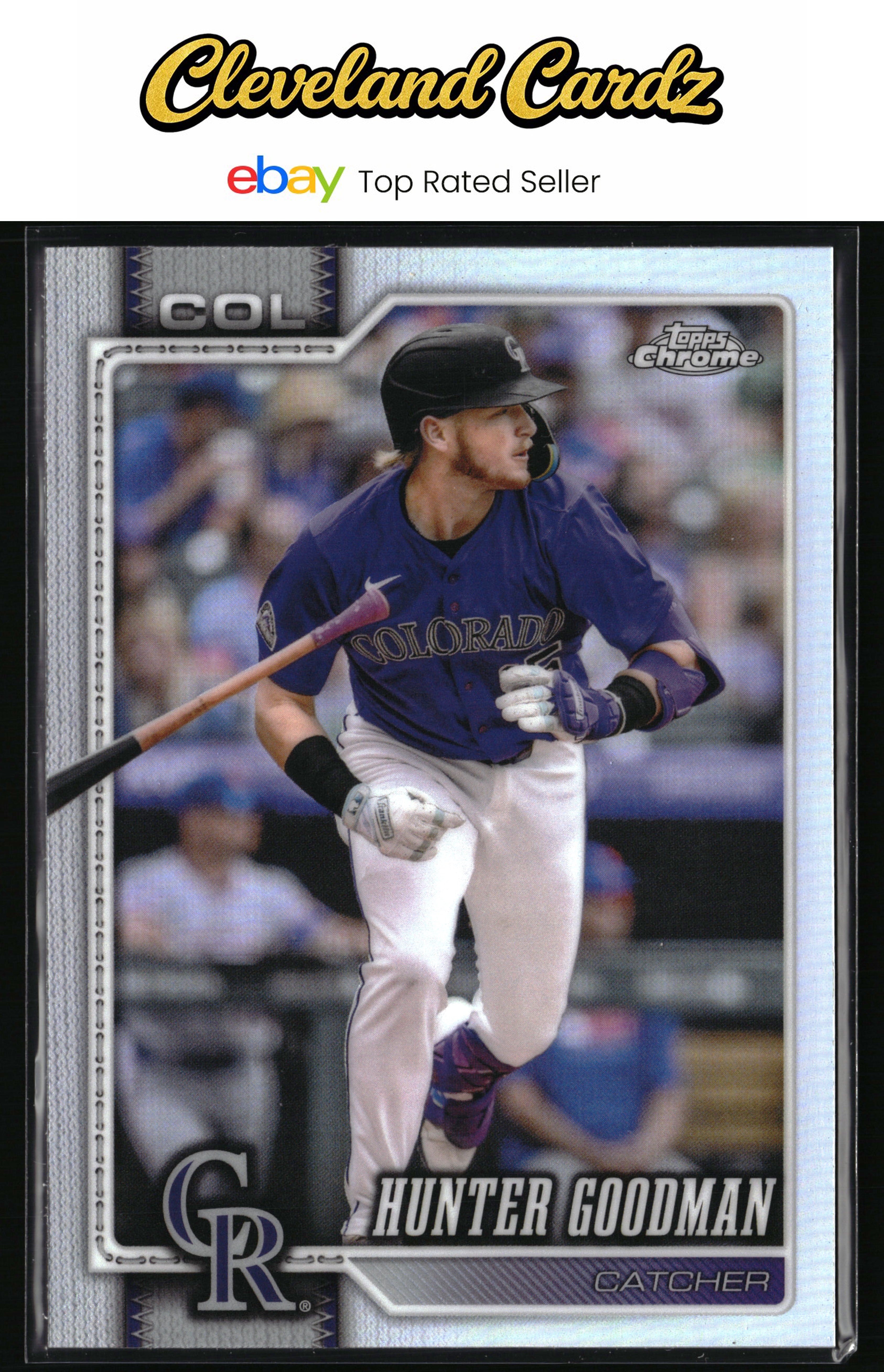 2026 Topps Chrome #207 Hunter Goodman Refractors