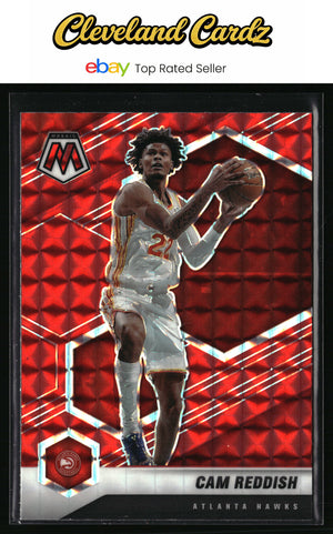 2020-21 Panini Mosaic #137 Cam Reddish Mosaic Red