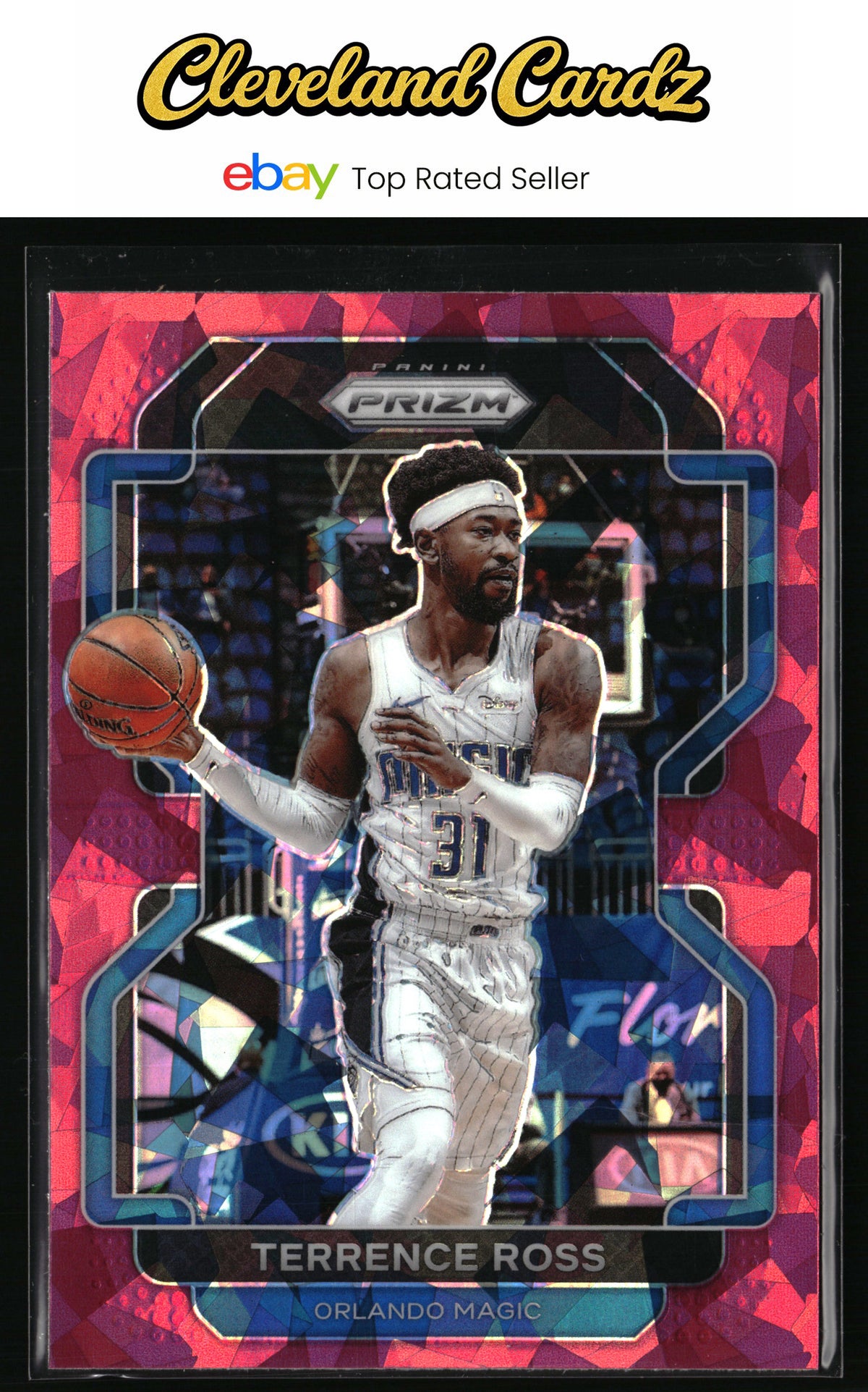 2021-22 Panini Prizm #189 Terrence Ross Pink Ice