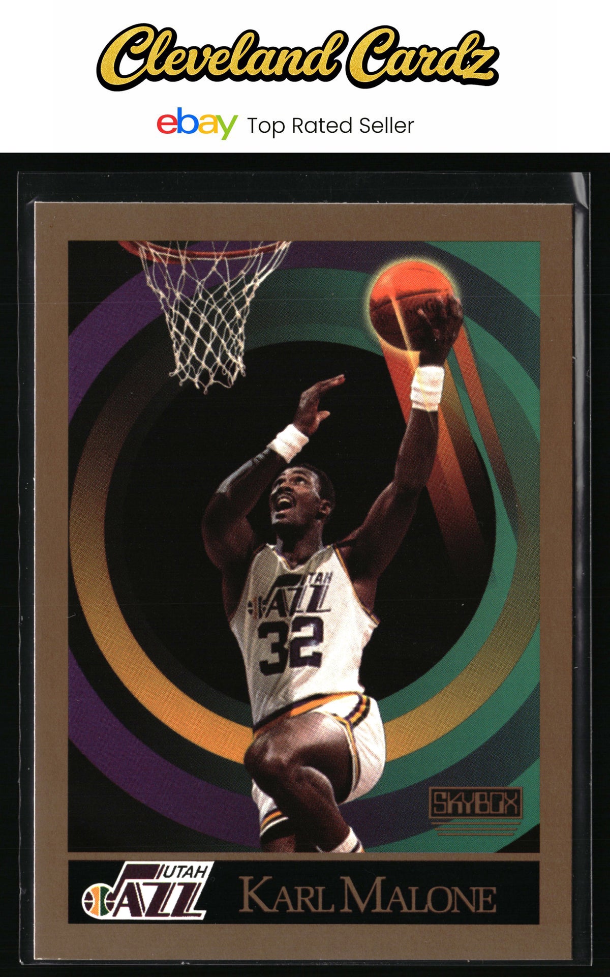 1990-91 SkyBox #282 Karl Malone