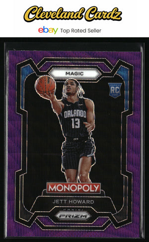 2023-24 Panini Prizm Monopoly #65 Jett Howard Purple