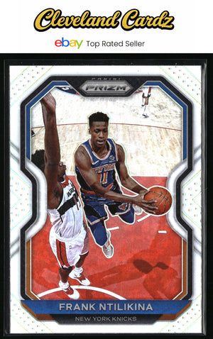 2020-21 Panini Prizm #113 Frank Ntilikina Silver Prizms