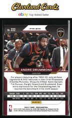 2020-21 Panini Prizm #222 Andre Drummond Purple Wave Prizms