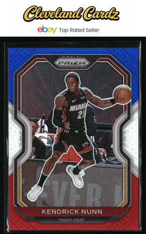 2020-21 Panini Prizm #213 Kendrick Nunn Red, White and Blue Prizms