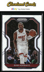 2020-21 Panini Prizm #138 Bam Adebayo Silver Prizms