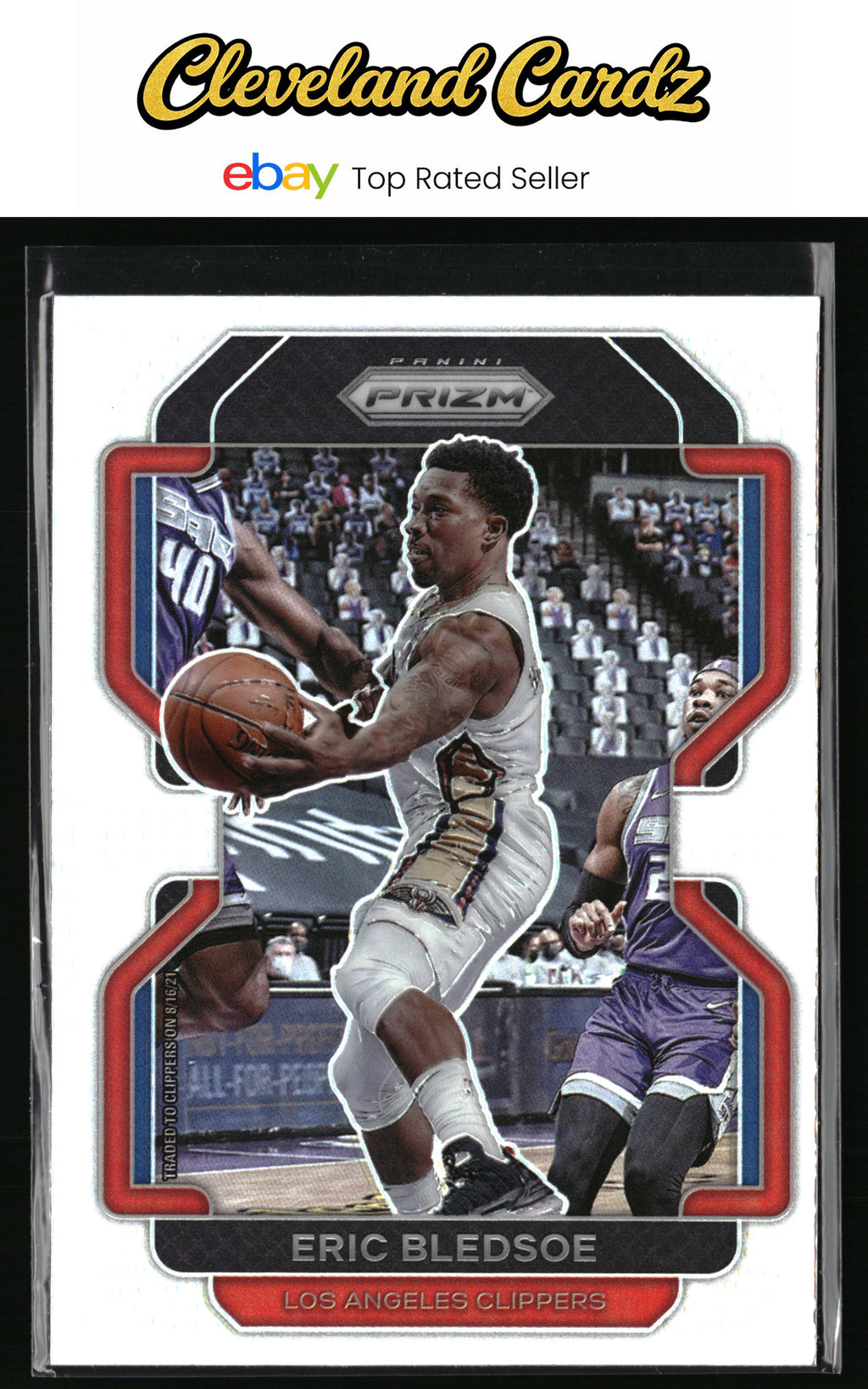 2021-22 Panini Prizm #10 Eric Bledsoe Silver