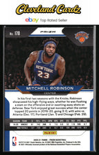 2020-21 Panini Prizm #170 Mitchell Robinson Green Prizms