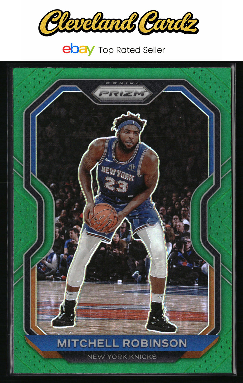 2020-21 Panini Prizm #170 Mitchell Robinson Green Prizms