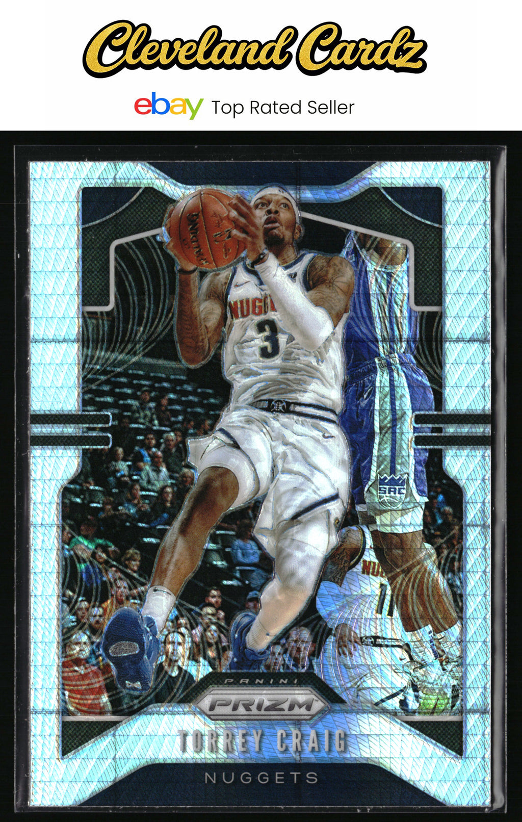 2019-20 Panini Prizm #87 Torrey Craig Prizms Hyper