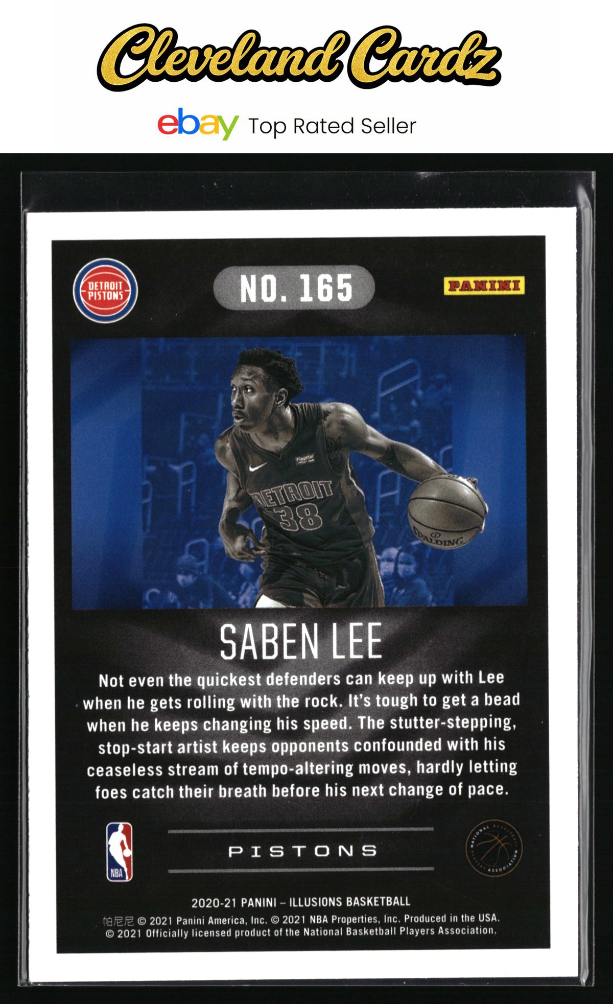 2020-21 Panini Illusions #165 Saben Lee