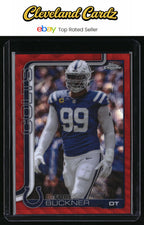 2025 Topps Chrome #133 DeForest Buckner Red Wave Refractor #/5