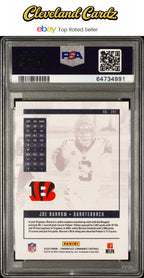 2020 Panini Chronicles Luminance #201 Joe Burrow Luminance-Teal PSA 10
