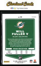 2021 Donruss Optic #58 Will Fuller V Stars