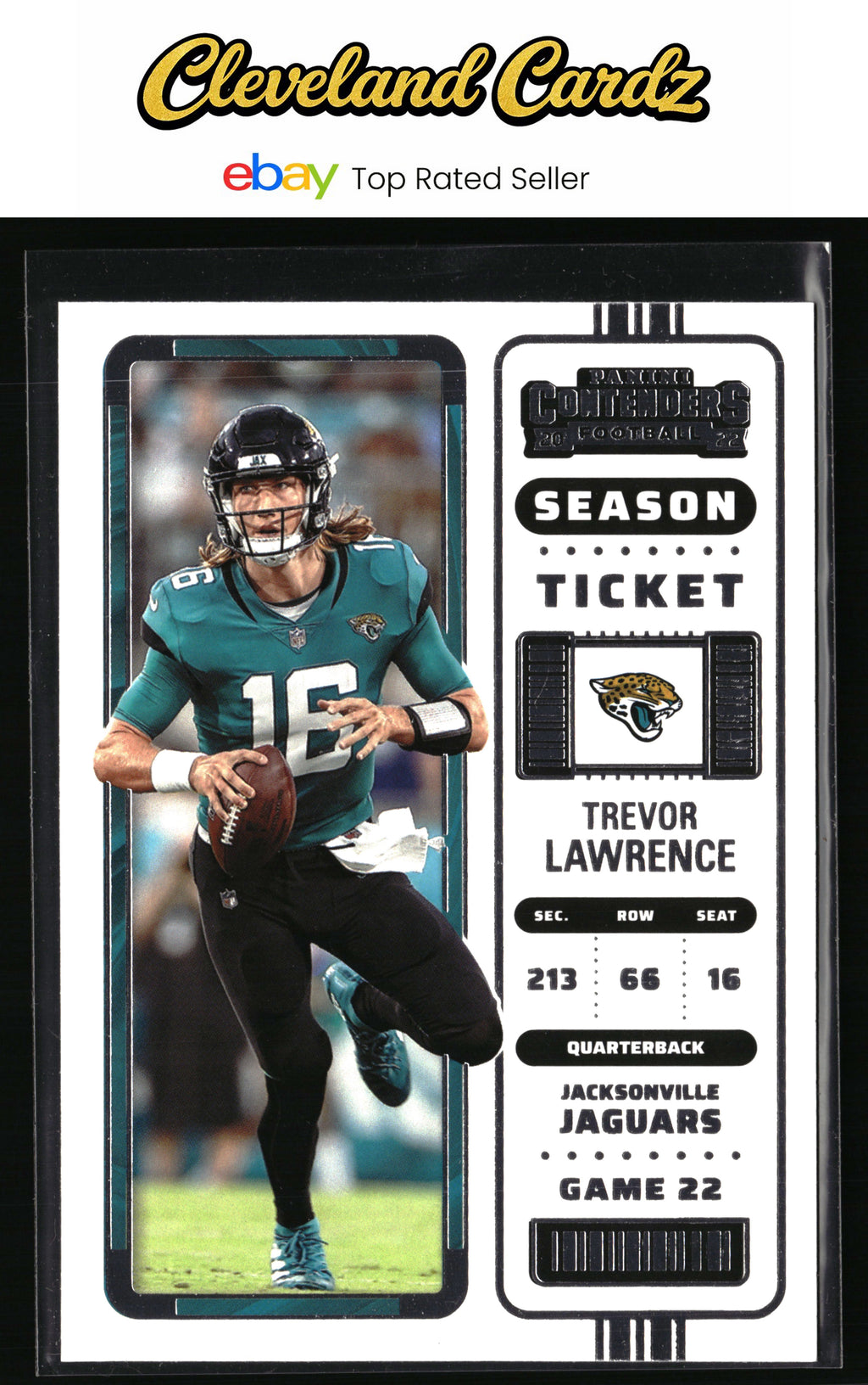 2022 Panini Contenders #51 Trevor Lawrence