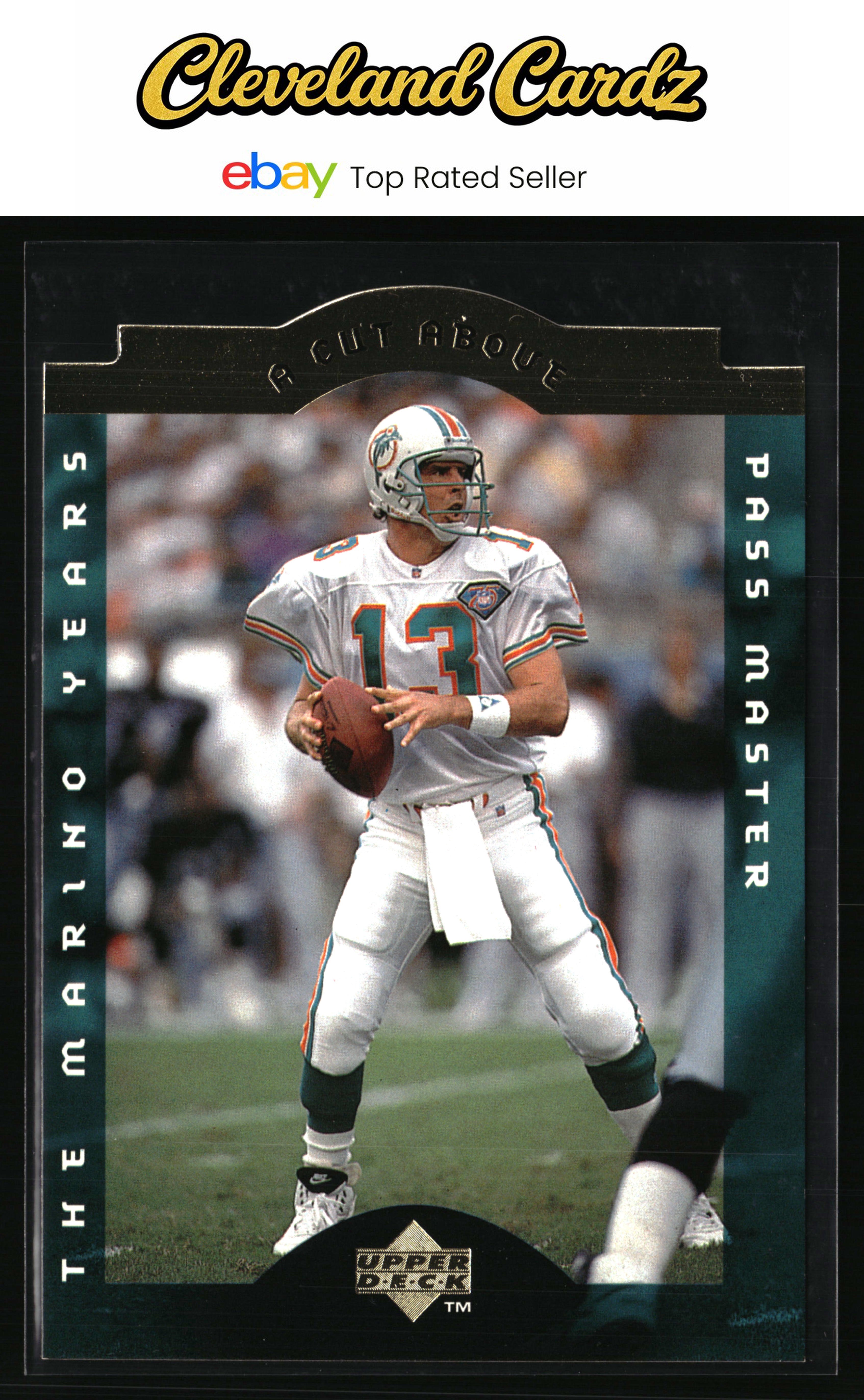 1996 Collector's Choice #CA3 Dan Marino Dan Marino: A Cut Above
