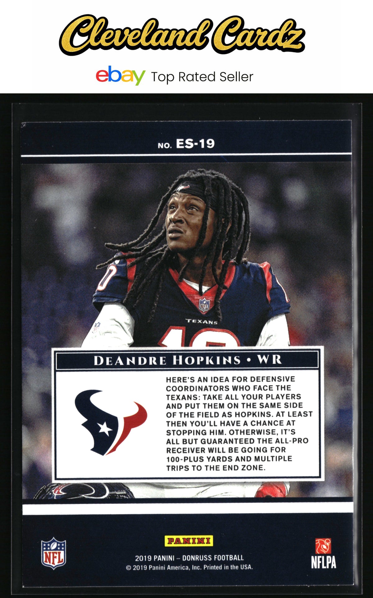2019 Donruss #ES-19 DeAndre Hopkins Elite Series