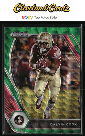 2021 Panini Prizm Draft Picks Collegiate #83 Dalvin Cook Green Wave