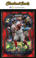 2020 Panini Prizm #162 Golden Tate III Prizm Red Ice