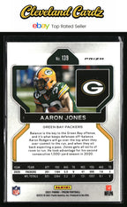 2021 Panini Prizm #139 Aaron Jones Red White and Blue