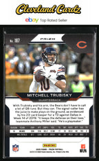 2020 Panini Prizm #187 Mitchell Trubisky Prizm Red White and Blue