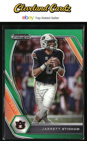 2021 Panini Prizm Draft Picks Collegiate #31 Jarrett Stidham Green