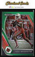 2021 Panini Prizm Draft Picks Collegiate #5 Teddy Bridgewater Green