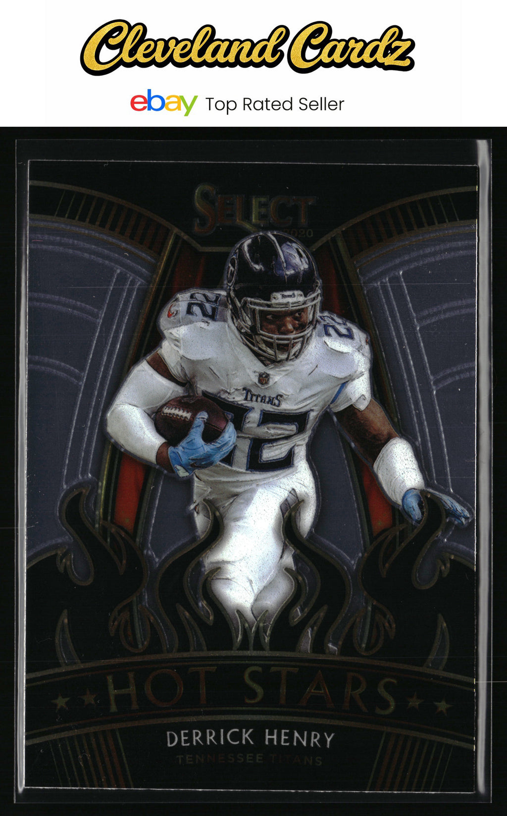 2020 Panini Select #HS25 Derrick Henry Hot Stars