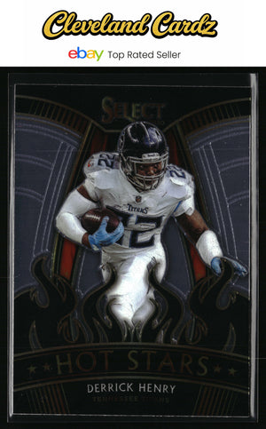 2020 Panini Select #HS25 Derrick Henry Hot Stars
