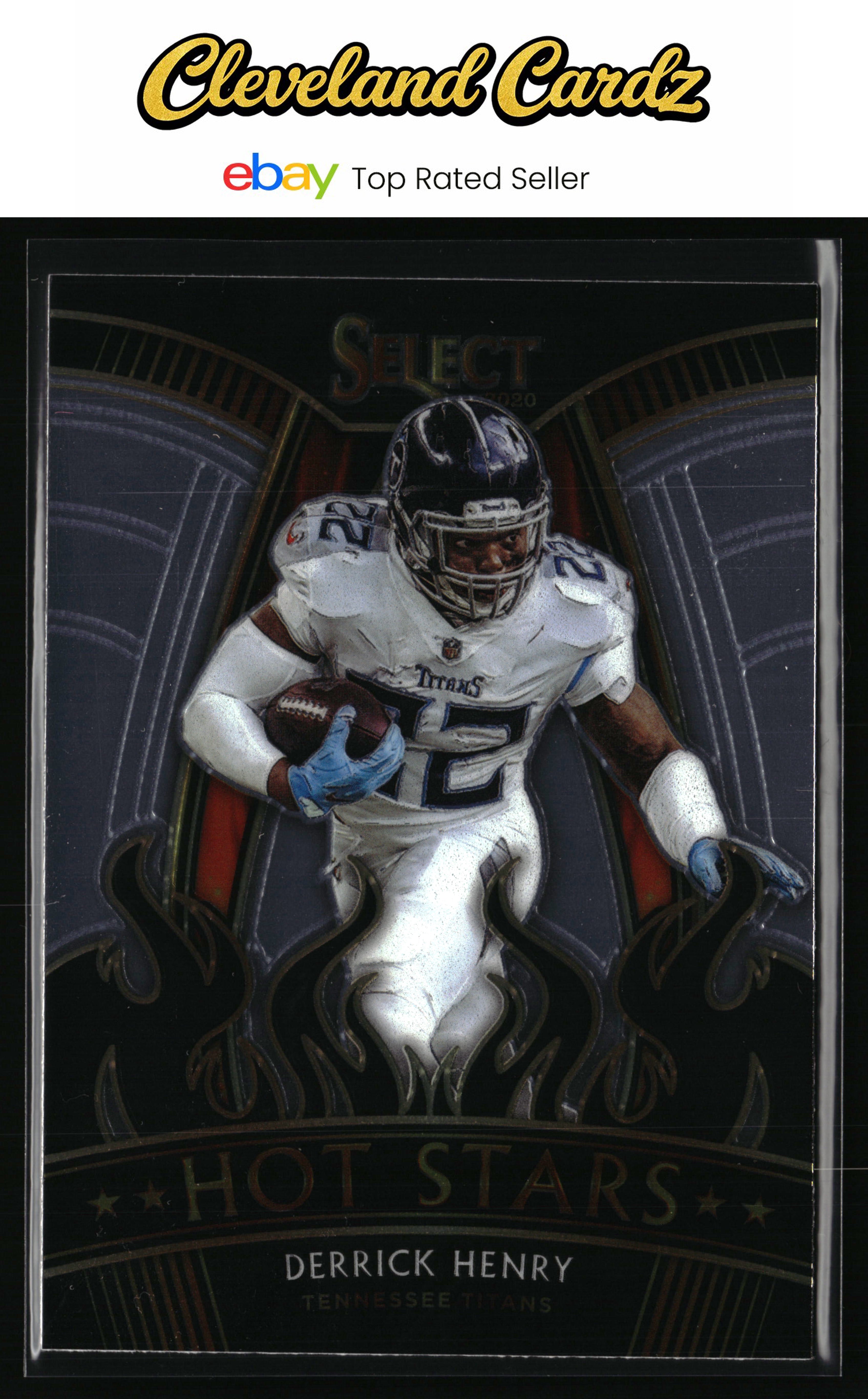 2020 Panini Select #HS25 Derrick Henry Hot Stars