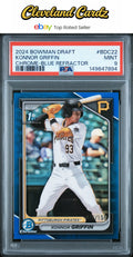 2024 Bowman Draft #BDC22 Konnor Griffin Chrome-Blue Refractor PSA 9