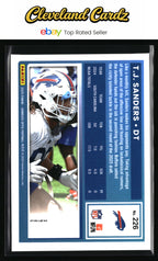 2025 Donruss Optic #226 T.J. Sanders Purple Scope