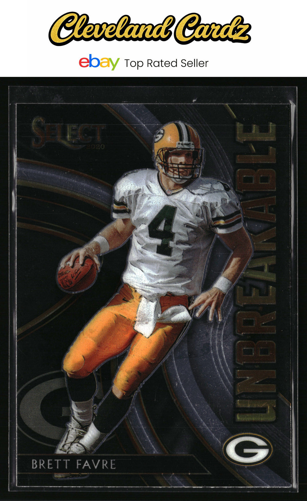 2020 Panini Select #U1 Brett Favre Unbreakable