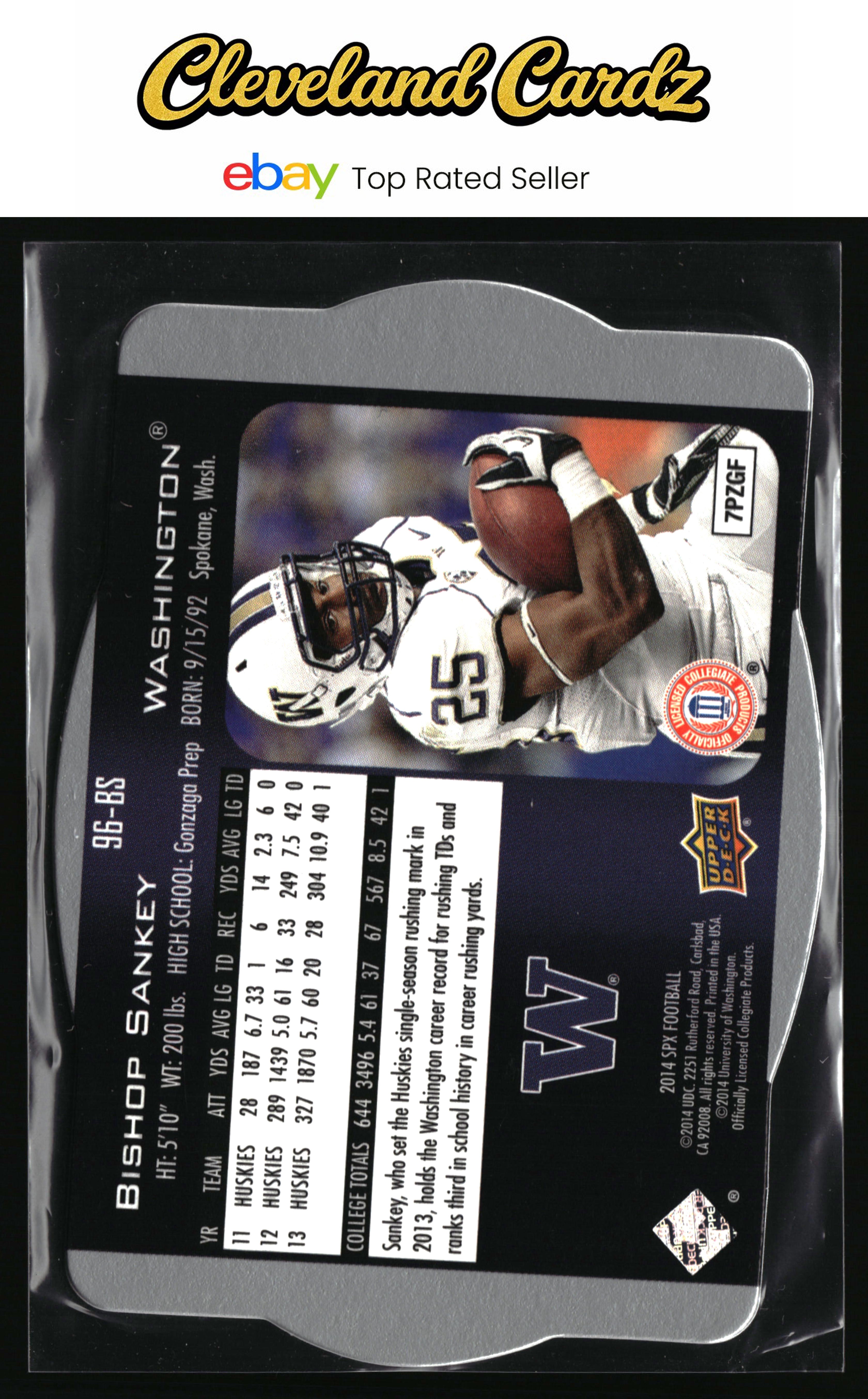 2014 SPx #96-BS Bishop Sankey 1996 SPx