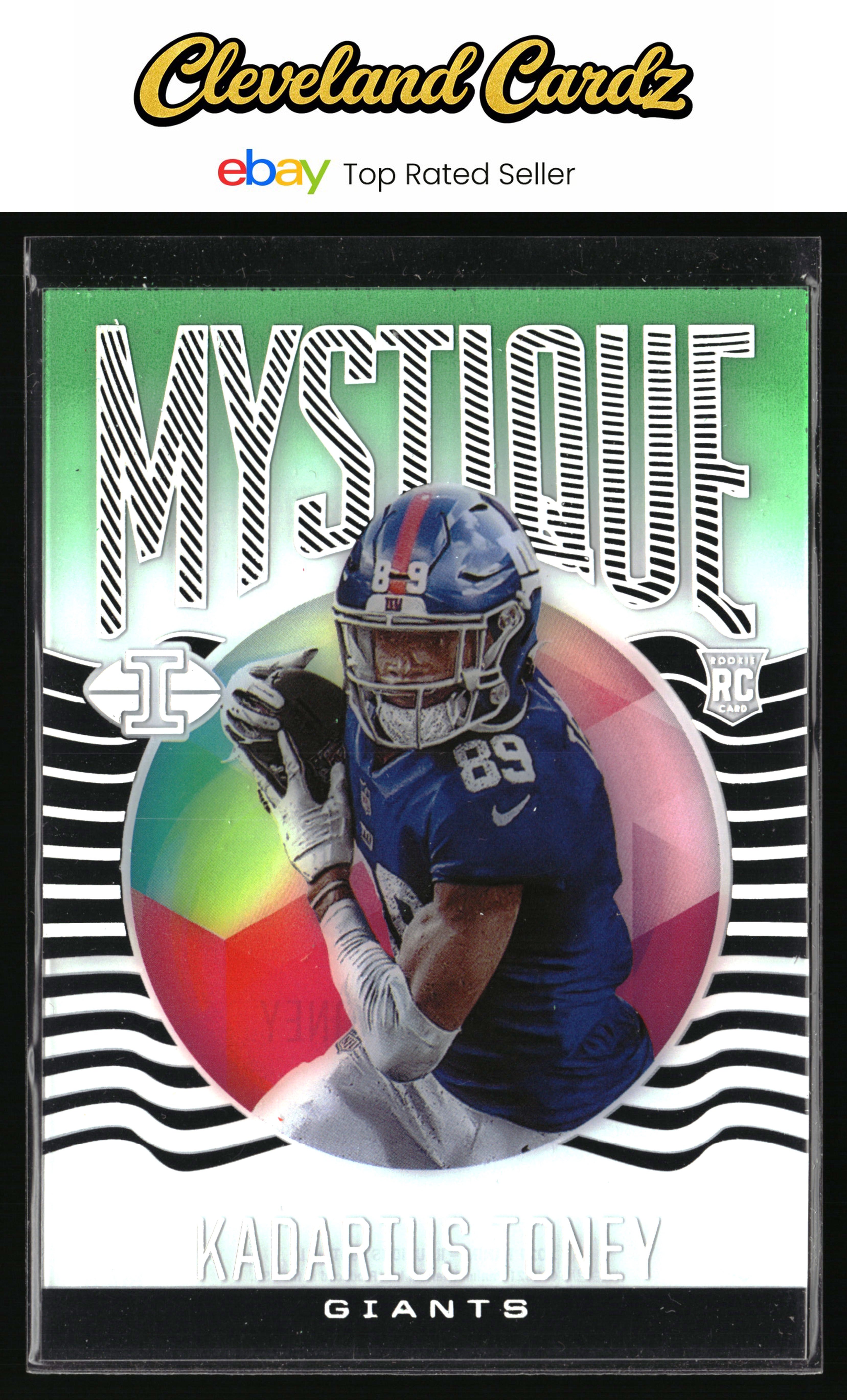 2021 Panini Illusions #MY-12 Kadarius Toney Mystique Emerald