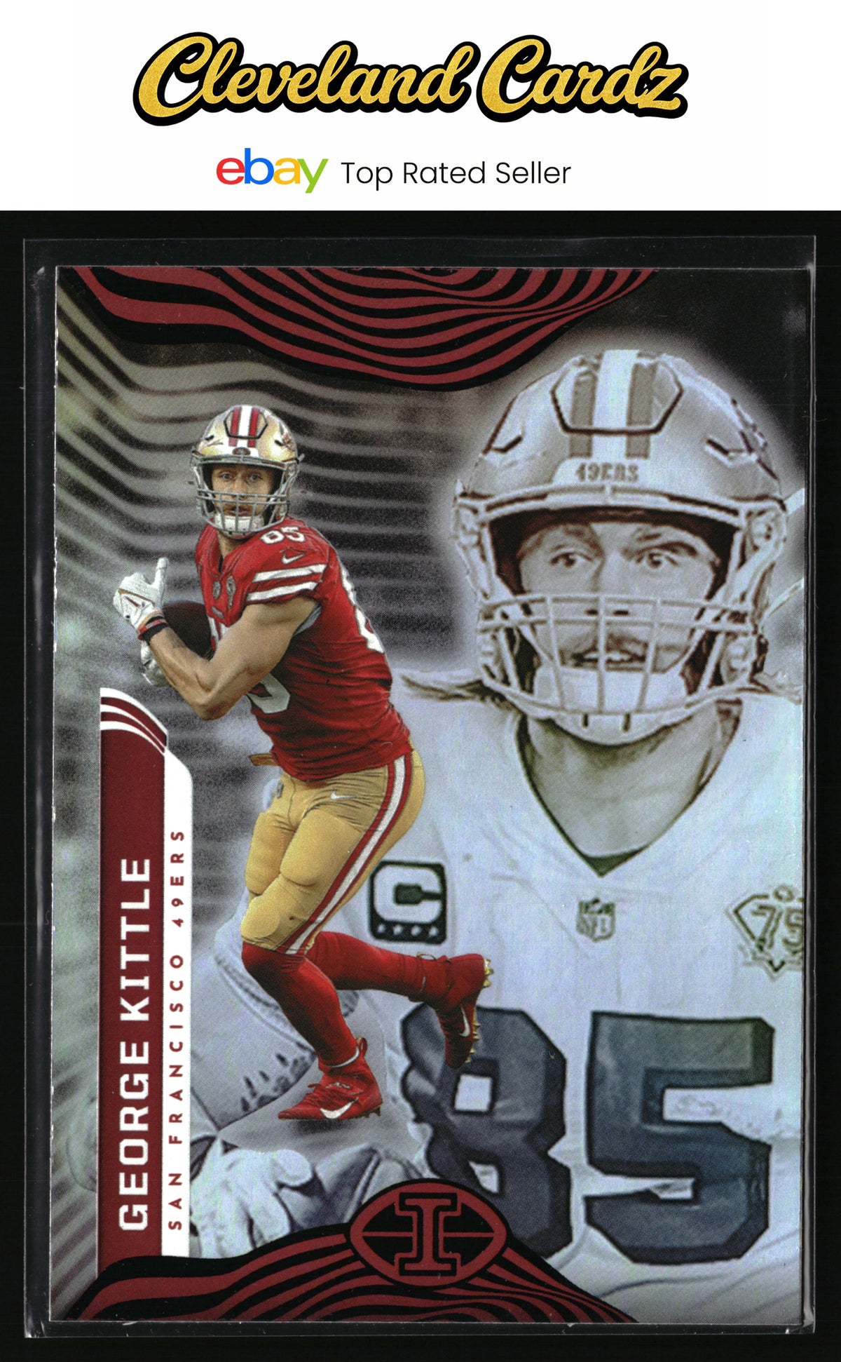 2022 Panini Illusions #90 George Kittle