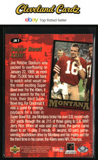 1995 Collector's Choice #JM7 Joe Montana Montana Chronicles