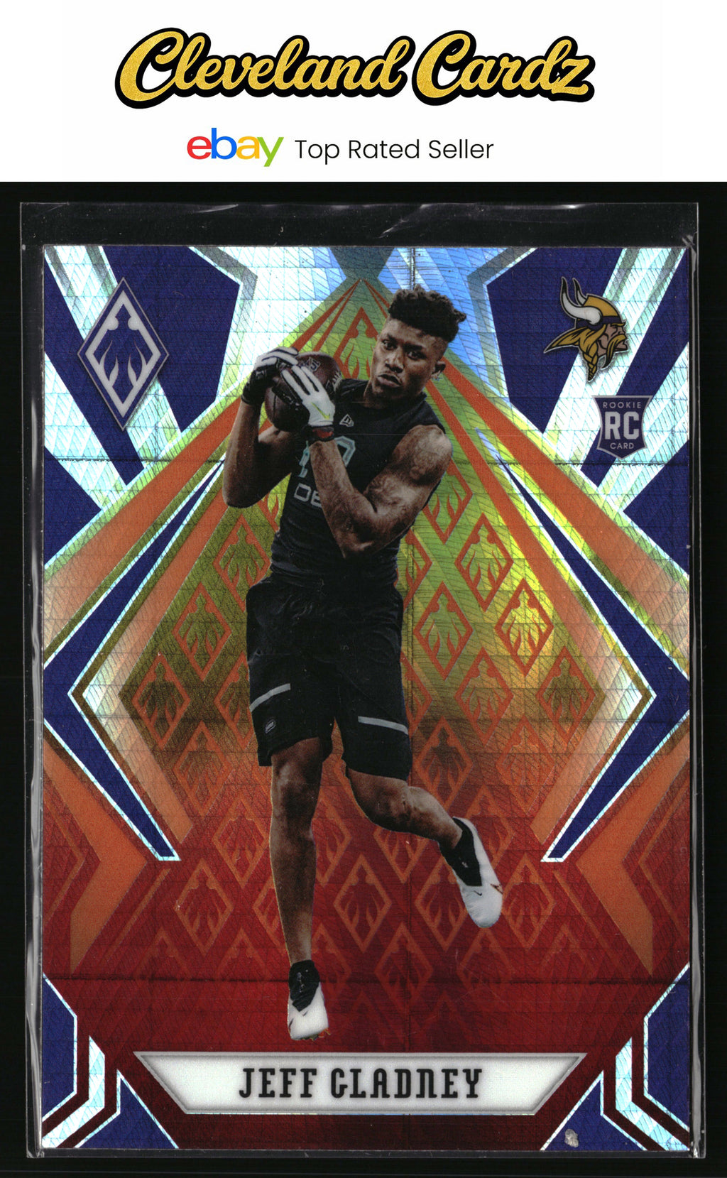 2020 Panini Phoenix #155 Jeff Gladney Fire Burst